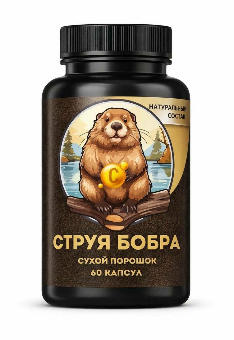СТРУЯ БОБРА КАПСУЛЫ С ВИТАМИНОМ С СТРУЯ БОБРА КАПСУЛЫ С ВИТАМИНОМ С